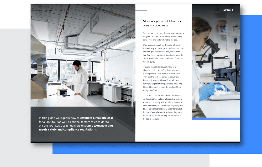 Lab Design & Fitout Guide Amicus Labline